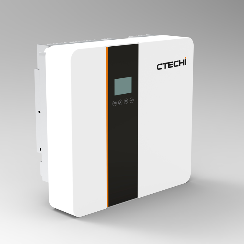 Custom CTECHI 3KW 5KW 8KW 10KW Single Phase Wall-Mounted Hybrid Inverter Factory Factory From China