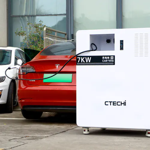 Fast 32A 7KW 20KW 1 Phase 230v Electric Car EV Charger Solar Charging Station For Villa
