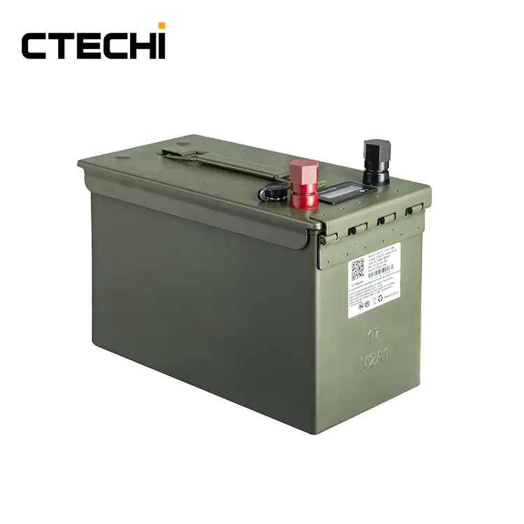 Wholesale Rechargeable Li-ion Battery Pack 14.8V 100Ah for Military With Good Price-CTECHi