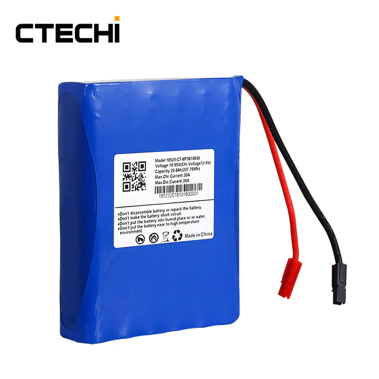 Oem 10.95V 20.8Ah Li-ion Battery Pack can be used for Solar Street Light Factory Price-CTECHi