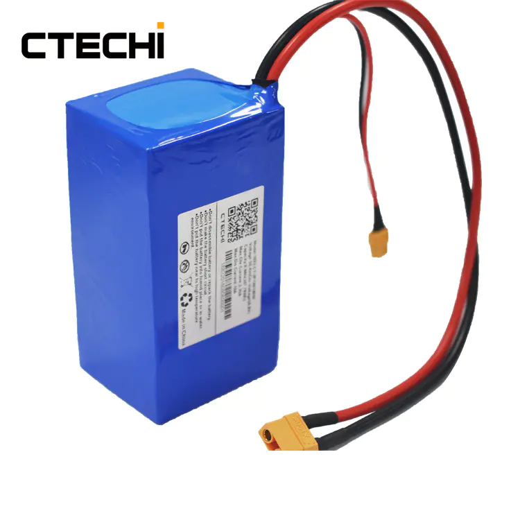 Oem 50.4V 6.9Ah Li-ion Battery Pack Lithium Batteries LiFePO4 Battery use for Solar CCTV Factory Price-CTECHi