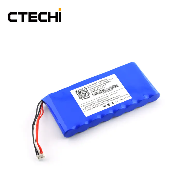 Best 14.4V 14.8V 12V 5200mAh Lithium ion Battery Pack for Handheld stage light power supply Factory Price-CTECHi