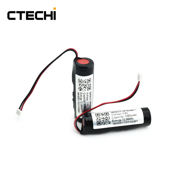 Wholesale 3.6V 3350mAh Li-ion Lithium Battery Pack for digital device From China-CTECHi