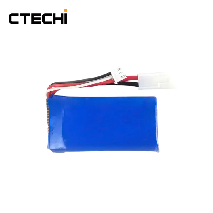 Best 7.4V 1500mAh 2S lipo battery pack lithium polymer batteries for TWS earbuds smart ring Factory Price CTECHi