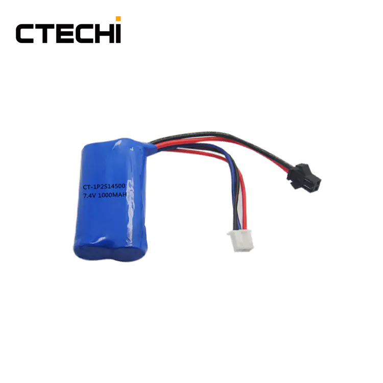 1P 2S 14500 7.4V 1000mAh smart all-in-one RC solution RC Car Batteries RC lipo batteries RC car Lipo battery