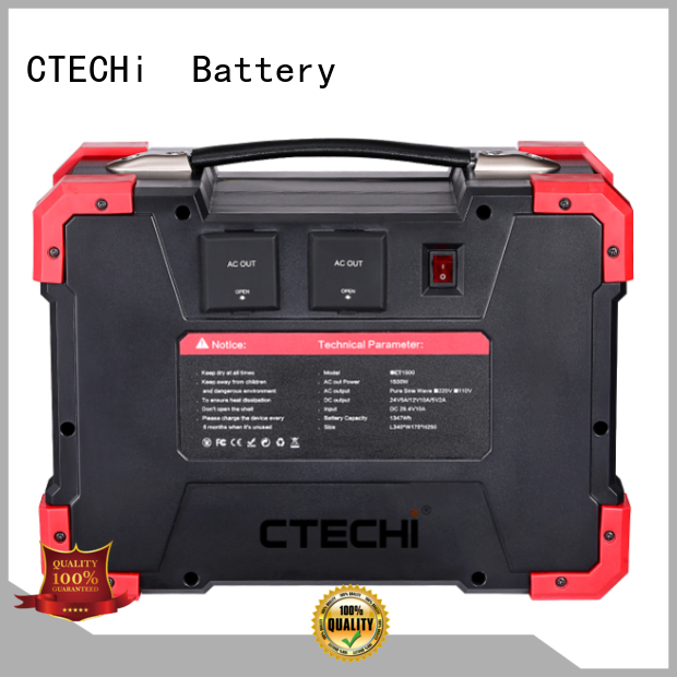 CTECHi sturdy emergency power bank manufacturer for hospital