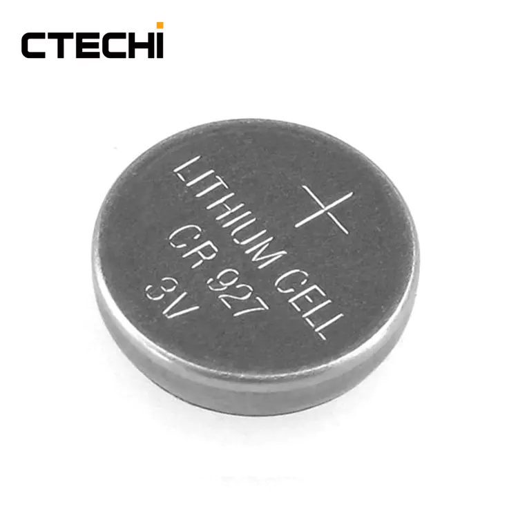 miniature lithium button battery CR927 3V