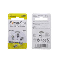 Hearing Aid Zinc Air battery 1.4V