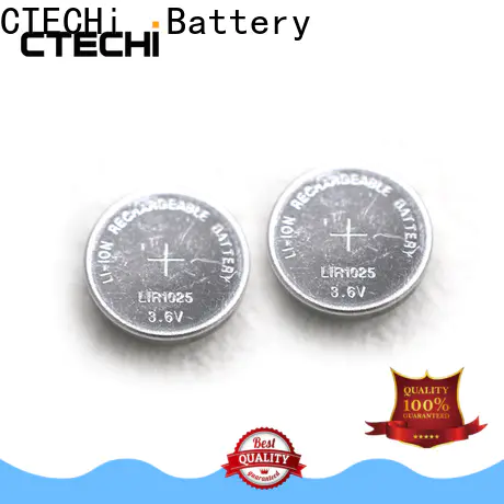 small rechargeable button cell factory for watch