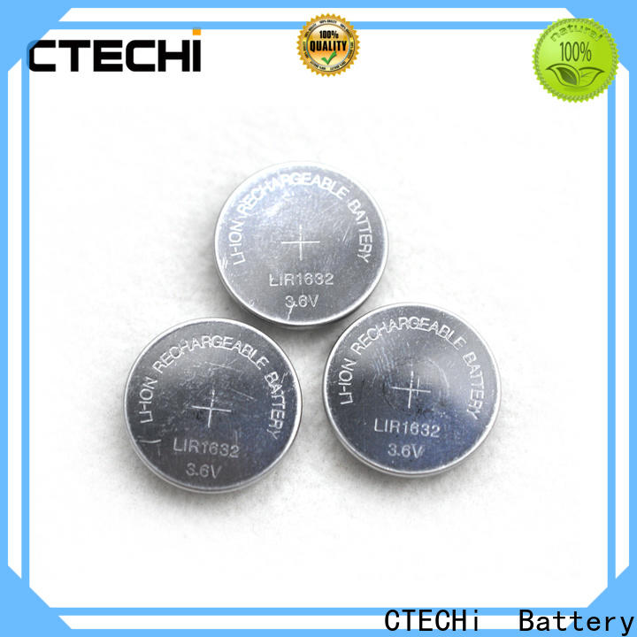 CTECHi rechargeable coin cell battery design for watch