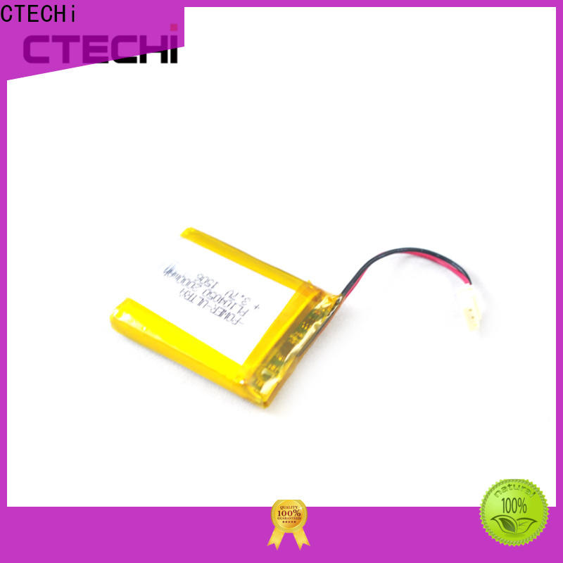 CTECHi smart lithium polymer battery 12v supplier for smartphone
