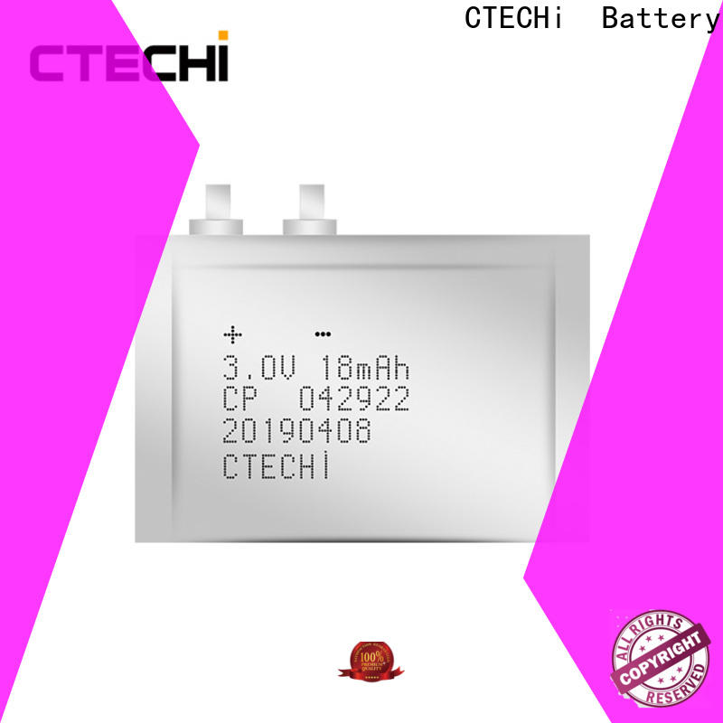 CTECHi micro-thin battery series for industry