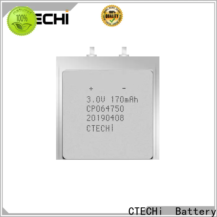 CTECHi micro-thin battery manufacturer for factory