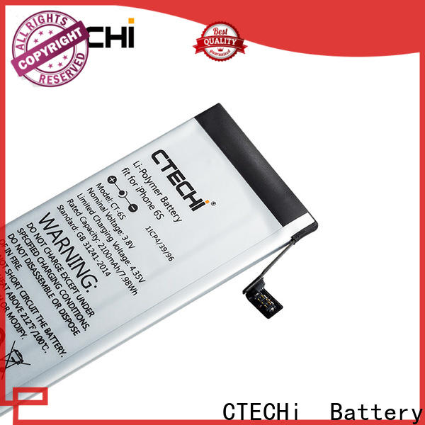 CTECHi iPhone battery design for store