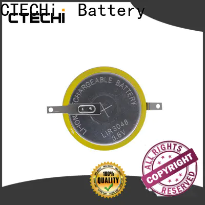 CTECHi rechargeable coin cell battery factory for household