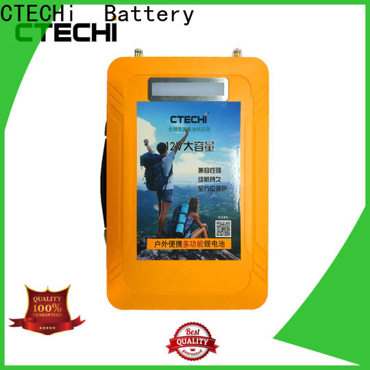 CTECHi lifepo4 battery charger personalized for travel