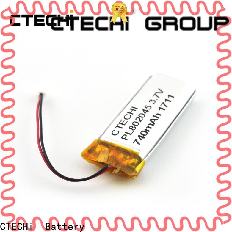 CTECHi digital lithium polymer battery life supplier for electronics device