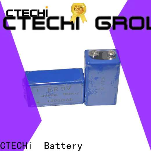 CTECHi 9v lithium battery cells manufacturer for electronic products