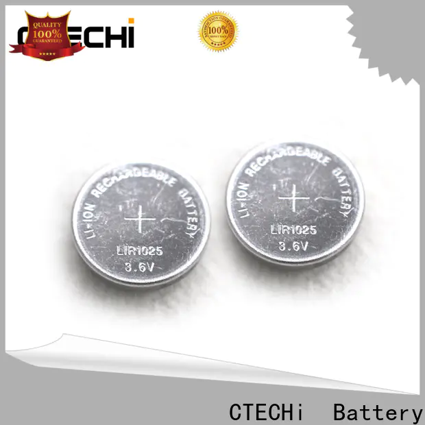CTECHi electronic rechargeable c batteries factory for watch