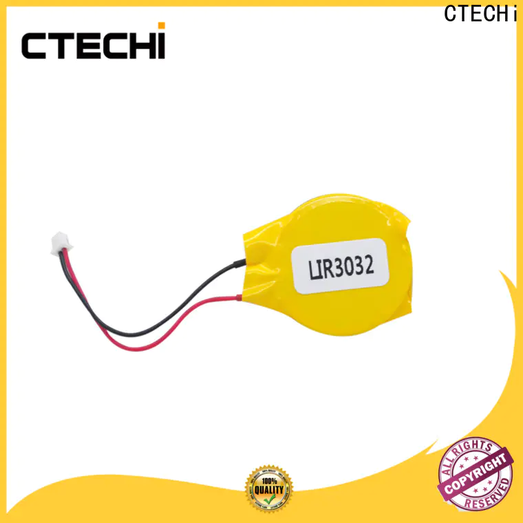 CTECHi small rechargeable coin cell battery factory for watch