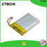 CTECHi square lithium polymer battery life customized for