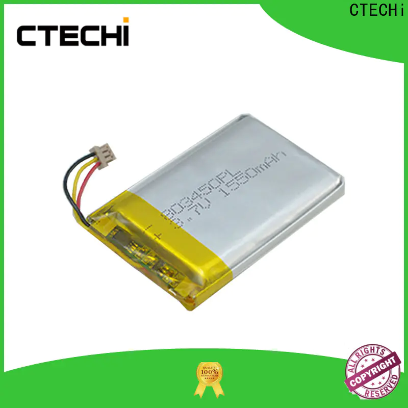 CTECHi square lithium polymer battery life customized for