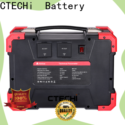 CTECHi outdoor power station personalized for commercial