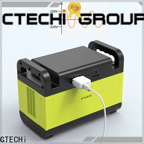CTECHi stable lithium battery power station manufacturer for outdoor