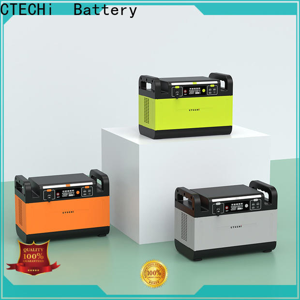 CTECHi quality lithium battery power station manufacturer for hospital