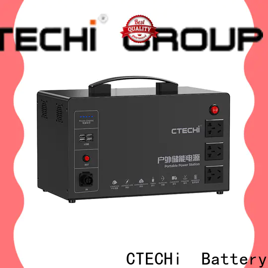 CTECHi professional portable solar power station personalized for outdoor