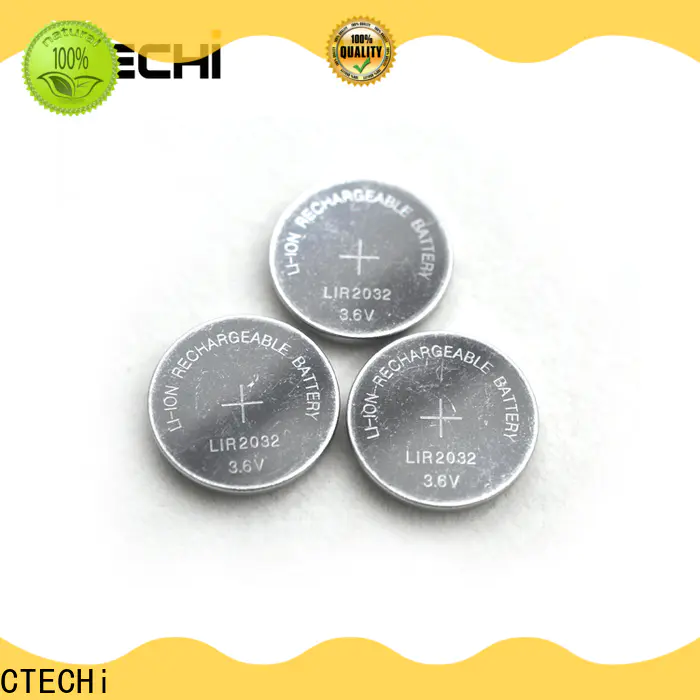 CTECHi digital rechargeable button batteries manufacturer for household