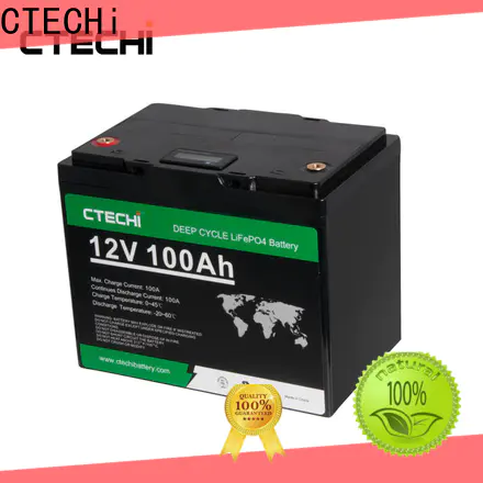 CTECHi stable lifepo4 battery kit supplier for Golf Trolley