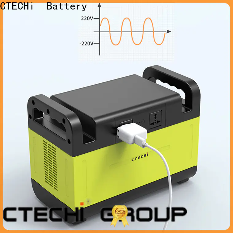CTECHi sturdy lifepo4 power station factory for household