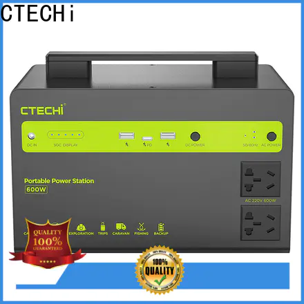 CTECHi outdoor power station personalized for household