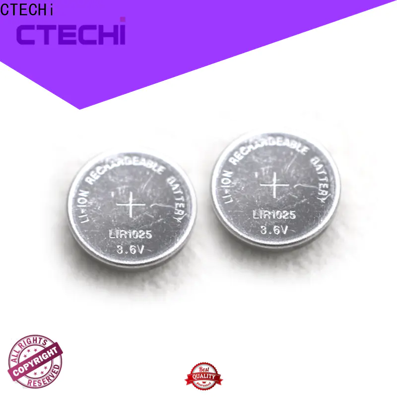 CTECHi small rechargeable button batteries design for household