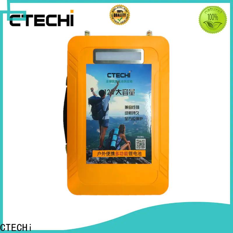 CTECHi multifunctional 24v lifepo4 battery supplier for RV