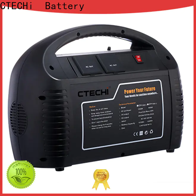 CTECHi professional mobile power station factory for back up