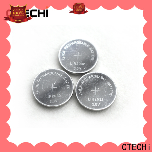 CTECHi rechargeable button cell factory for household