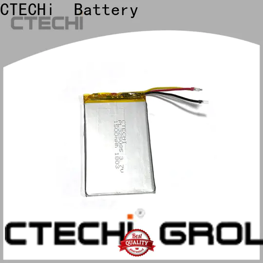 CTECHi digital lithium polymer battery supplier for electronics device