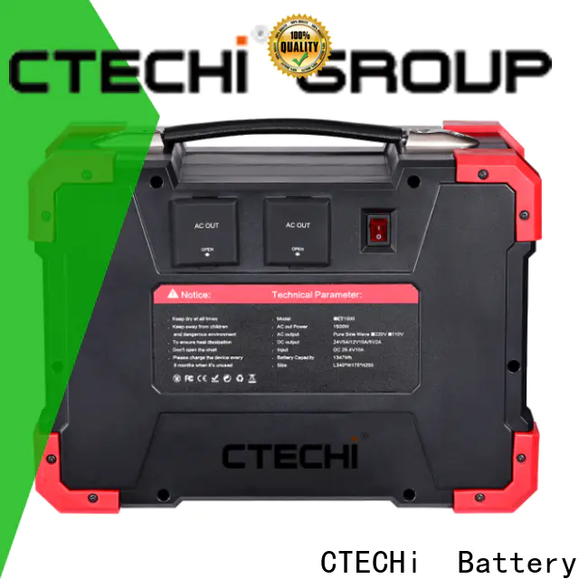 CTECHi sturdy battery power station manufacturer for hospital