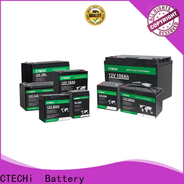 CTECHi stable lifepo4 battery kit manufacturer for Cleaning Machine