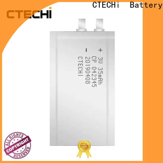 CTECHi micro-thin battery series for manufacture