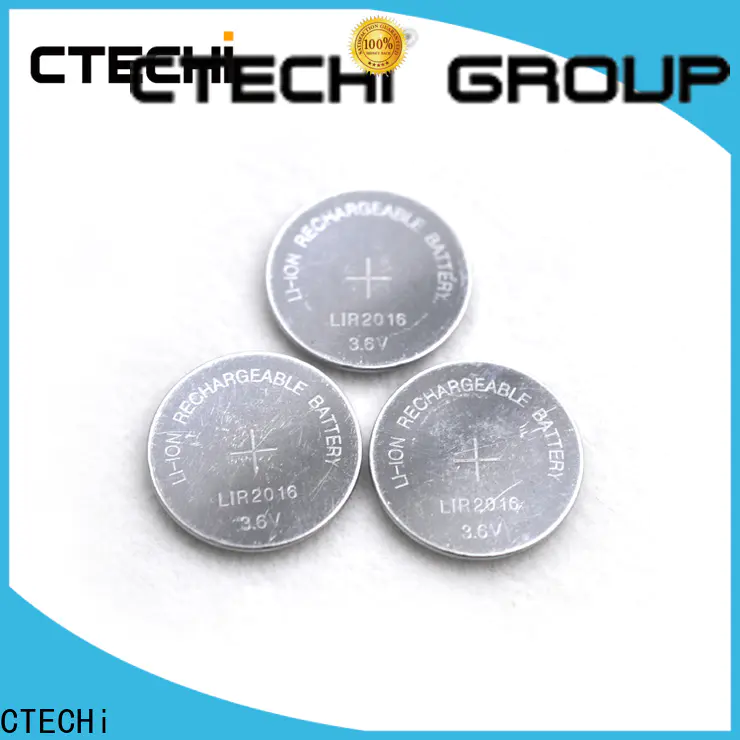 CTECHi charging rechargeable button batteries manufacturer for household