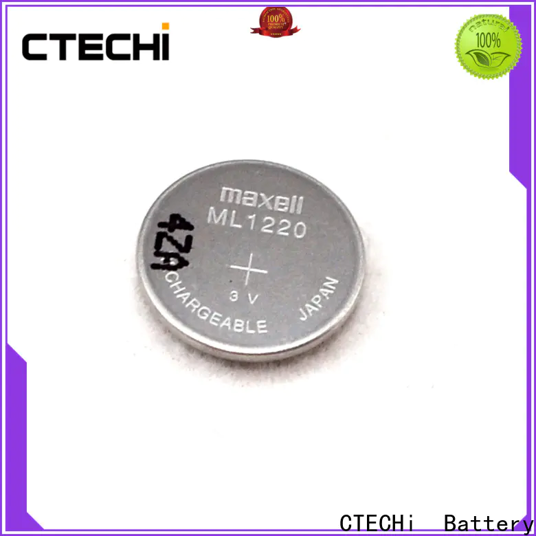 CTECHi electronic rechargeable button batteries manufacturer for car key