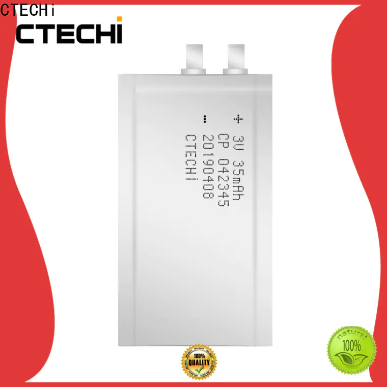 CTECHi micro-thin battery directly sale for manufacture