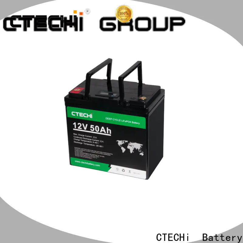 CTECHi lifepo4 battery case factory for Golf Carts