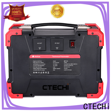 CTECHi stable battery power station customized for camping