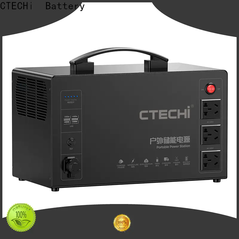 CTECHi quality 1000w power station personalized for camping