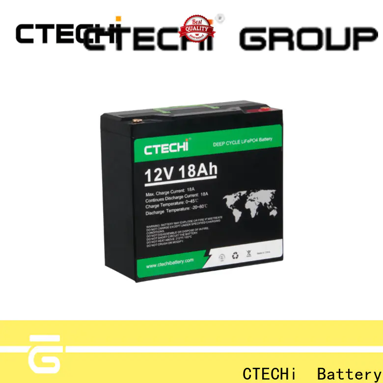 CTECHi lifep04 battery pack customized for E-Sweeper