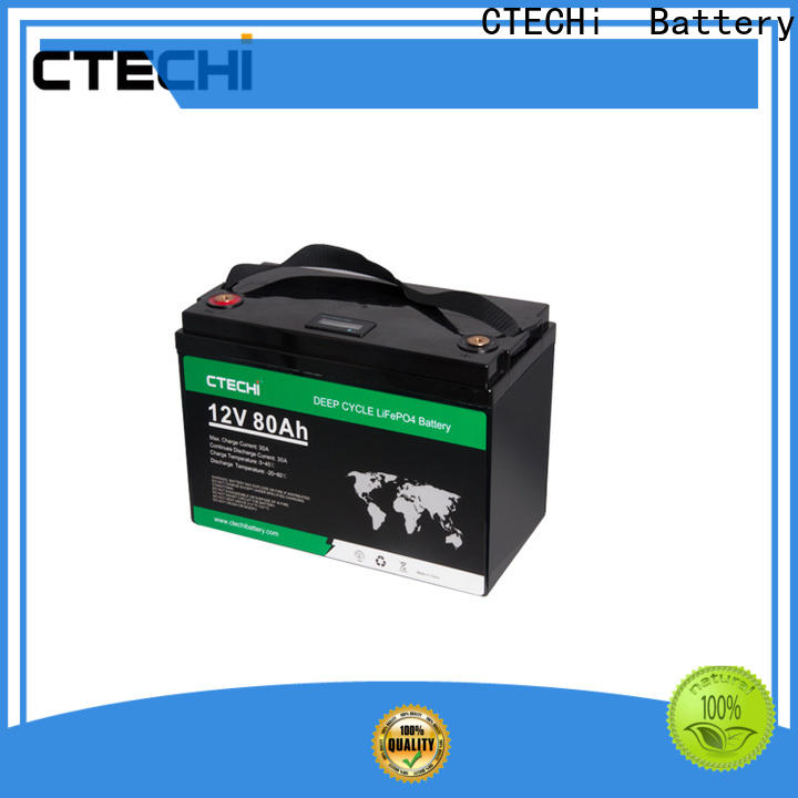 CTECHi durable lifep04 battery pack customized for E-Sweeper